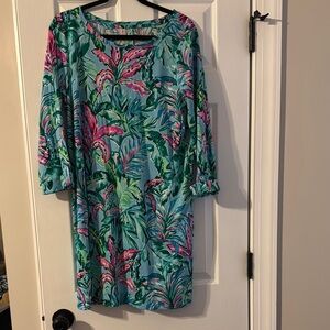 NWT Lilly Pulitzer Linden Dress (Porto Blue)